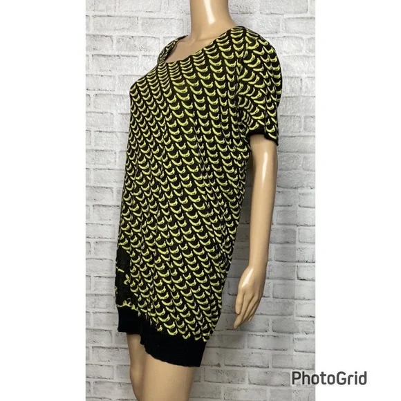 Sonia Sonia Rykiel banana print tunic sweater